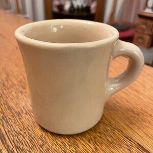 Vintage Tepco China Tan Heavy Ceramic Coffee Cup Mug Made in USA*